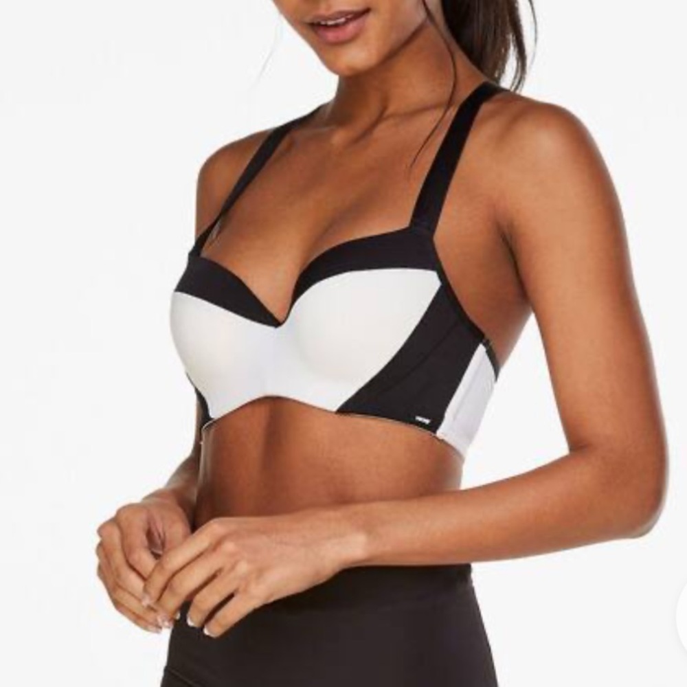 Hunkemoller HKMX Legend Padded Colourblock Sports Bra Size 36C